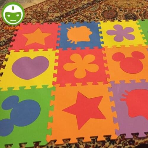 12PCS Pack Cartoon EVA Foam Mat Baby Puzzle Mats EVA Foam Play Mat Baby Play Carpet Kids Floor Mat PX09