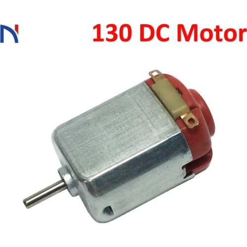 130 DC Motor 3V-6V Miniature Motor four-wheel Motor for Model Ship Toys Car DIY Appliance Mini Small Motor