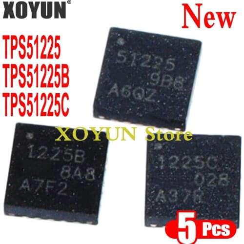 5pcs/lot TPS51225 TPS51225B TPS51225C 51225 1225B 1225C QFN-20