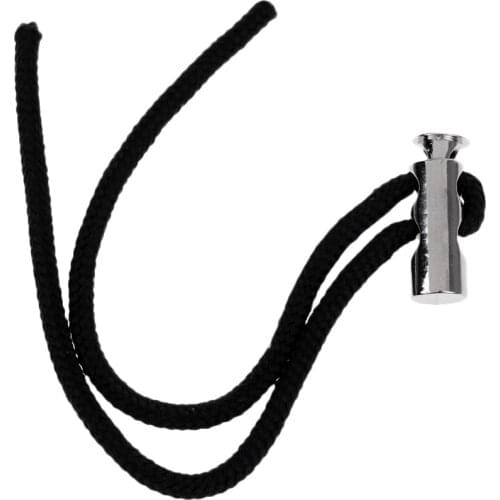 6 Pieces Metal Barrel String Cord End Locks 2 Hole Drawstring Toggle Spring Clasp Stopper