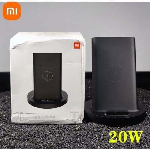 Wireless chargers Xiaomi 20W vertical fast Charger 27W EU Adapter For Mi 9 10 Pro MiX 2S Mix 3 Qi EPP10W For iPhone XS XR XS MAX