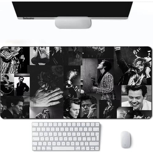 Large size Harry Styles pattern design mouse pad for notebook games Mouse pad table computer keyboard mousepads desk mat anime