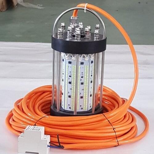 DC12V input 600W with 15M cable IP68 underwater Deep water fishing light
