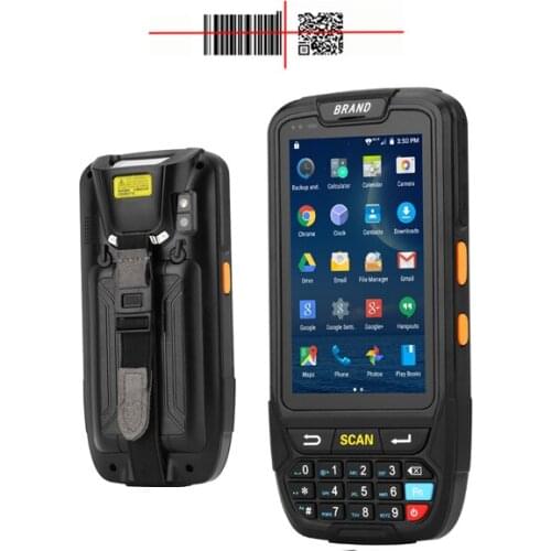 PDA Manufactuer 4.0 inch 1D/2D QR Barcode Scanner NFC WIFI PDA Android 7.0 Wireless Portable Bar Code Rearder Handheld Terminal