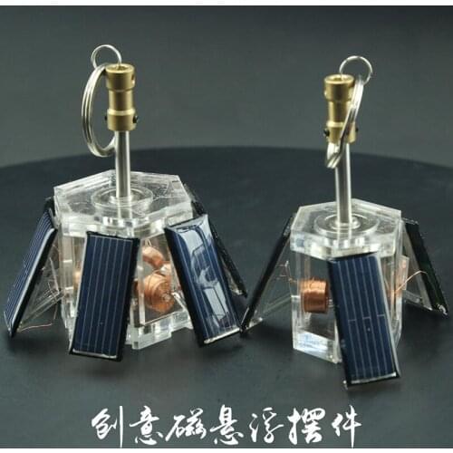 Magnetic Suspension Solar Motors, Creative Magnetic Suspension Decorations, Scientific Gifts