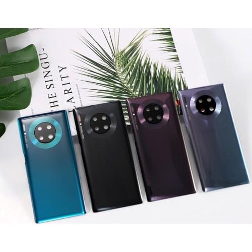 Mate30 Pro Housing For Huawei Mate 30 Pro Glass Battery Cover Repair Replacement Back Door Phone Rear Case + Logo