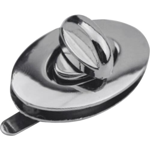 Metal Oval Shape Clasp Turn Lock Twist Locks for DIY Handbag Bag Purse Hardware M68C