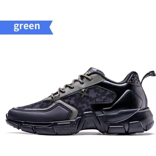 ONEMIX 2020 New Running Shoes for Men Height Increasing Ulzza Harajuku Cushioning Platform Retro Sports Shoes Walking Sneakers