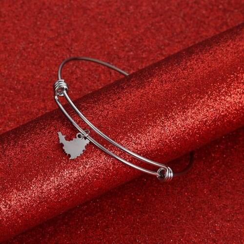 Sint Maarten & Saint-Martin Island Map Pendant Necklace Saint Martin Jewelry Gifts Netherlands