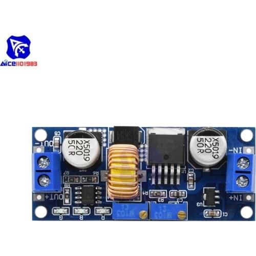 Diymore CC/CV Adjustable DC-DC DC 6-38V to DC 1.25-36V 5A Step Down Power Supply Buck Module XL4015 Lithium Battery Charge Board