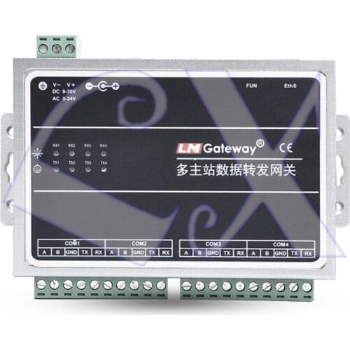 Multi-master data forwarding gateway supports Modbus, DLT645 protocol LMGateway202-Poll