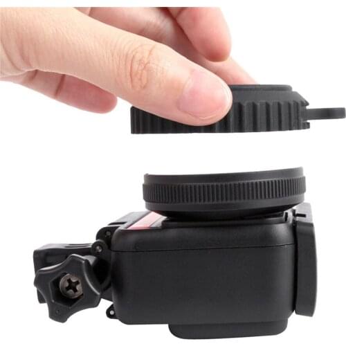 Silicone Lens Protection Cover Lens Cap for Insta 360 ONE R Leica 1-INCH Wide-Angle Lens Dustproof Protective Cover Case