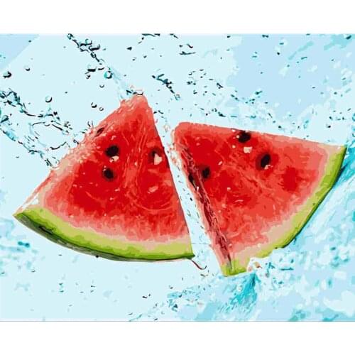 Moderne Diy Olieverfschilderij Canvas Wall Picture Color Painting ByNumber 40X50cmZeroFoundation New Painter Propylene Stilllife