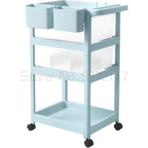 Newborn baby stroller storage rack baby supplies storage box layer shelf delivery rack sorting box