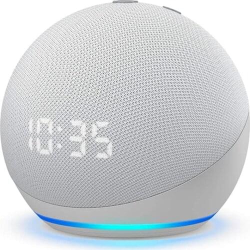Echo 4 generation AI smart speaker Alexa can control the same series of smart appliances, air conditioner bulb vacuum With clock