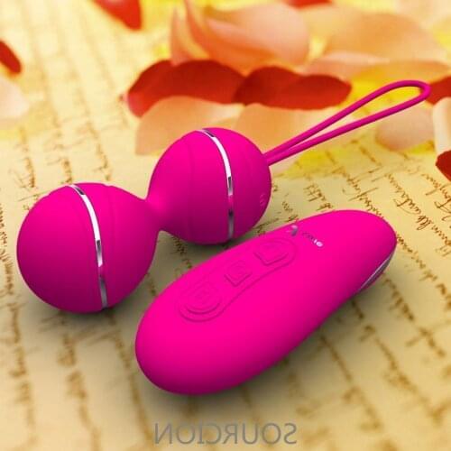 7 Speed Remote Control Kegel Ball Vaginal Tight Exercise Vibrating Eggs Geisha Ball Ben Wa Balls Dual Vibrator Sex Toy for Women