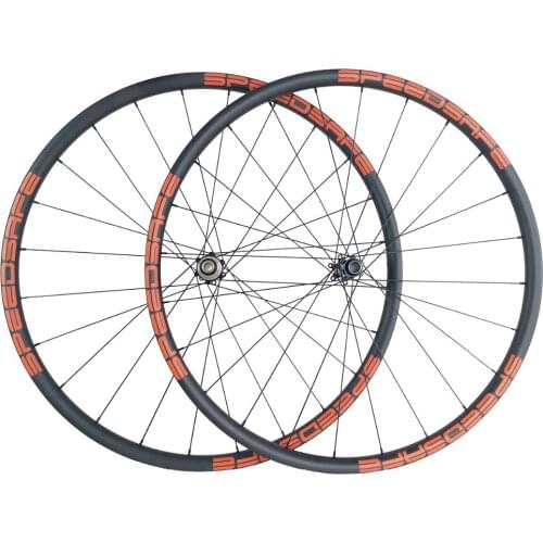 Ultra light 1180g 650B MTB XC 28mm tubleless carbon bike wheelset 100x15mm 142x12mm 27.5er hookless crosscountry bicycle wheels