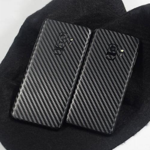 8 Colors Decorative Back Film For Samsung Galaxy S9 Plus Mobile Phone Protector S9Plus Carbon Fiber Stickers