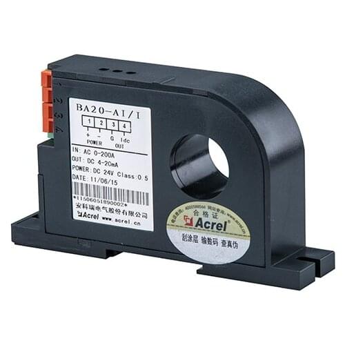 BA series AC current sensor electrical transduser