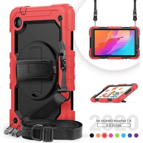 For Huawei MatePad T8 Case ShockProof Stand Tablet Cover for Huawei Mate Pad t8 8.0 inch 2020 Case Kids Safe Shell Coque