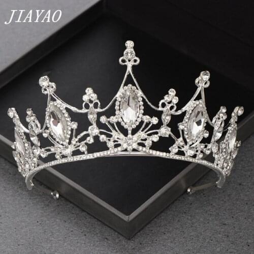 Crystal Tiara Crown Hair Accessories Wedding Crown Headband Crystal Rhinestone Tiaras and Headbands Bridal Head Jewelry