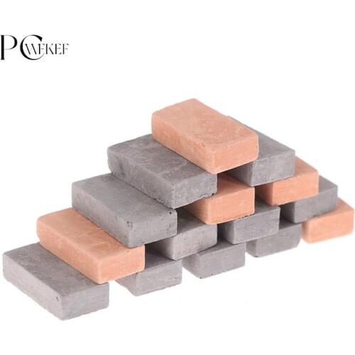 50PC Sand Table Simulation Brick DIY Building Scenery Portable Miniature Durable Kids Decorative Toy Landscape Modelling