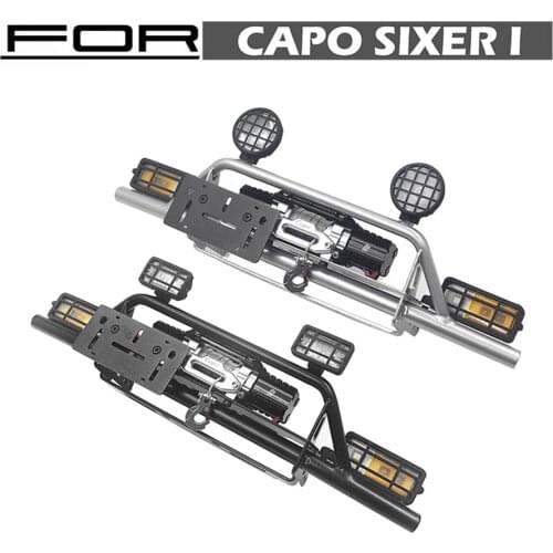 Metal TUBE Front Bumper Fit For 1:6 Scale CAPO SIXER I Samurai Jimny Rc Toys Car Upgrate Parts Accessories