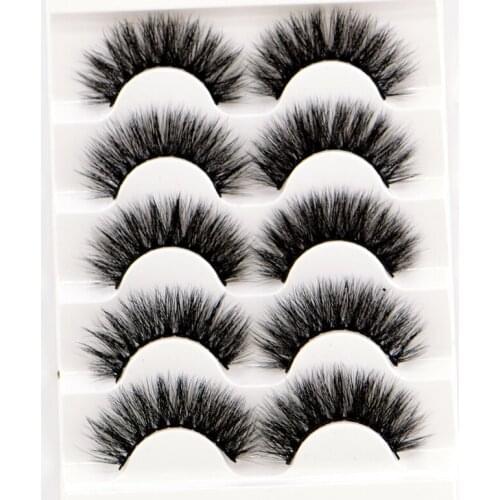 NEW 3D Mink lashes Crisscross False Eyelashes Super Soft Zero Touch Comfortable Mink Eyelashes Makeup Eyelash Extension Lashes