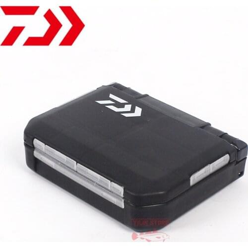 Daiwa Small Size Plastic Box Baits Plastic Lure Boxes Small Fishing Tool Box Fly Fishing Tackle Storage Box Accessory Box Tool