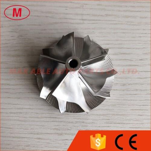 RHF55 52.00/67.00mm 5+5 blades turbo Billet/milling/aluminum 2618 compressor wheel