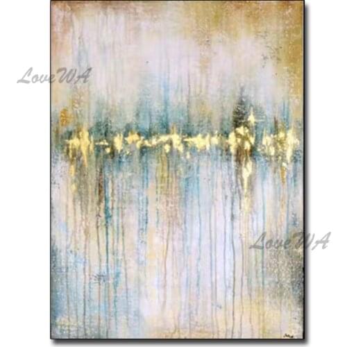 Modern Decor Art Painting Decorative Items Simple Abstract Canvas Acrylic Painting Wall Art Hand-painted Artwork For Hotel