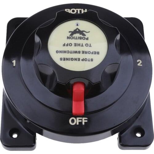 Marine Heavy Duty Dual Battery Isolator Master Switch 300A Boat