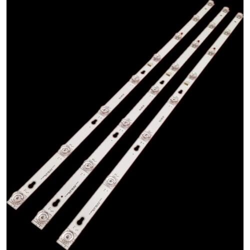 60 Pcs / lot LED backlight strip for Toshiba L40F3301B 40A730U 40l2600 L40D2900F TCL F40S5916 40S305 TOT_40D2900 40HR330M08A6 V8