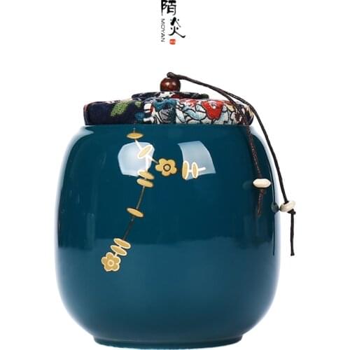 Cremation Urn for Ashes Pet Urn Funeral Urn for Human Ashes Made in Ceramics Hand-Painted Display Burial Urn At Home or in Niche