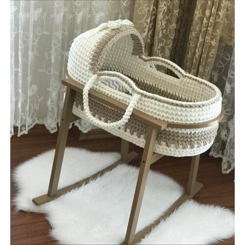 Knit poufs, rugs, chunky blankets, newborn baby baskets