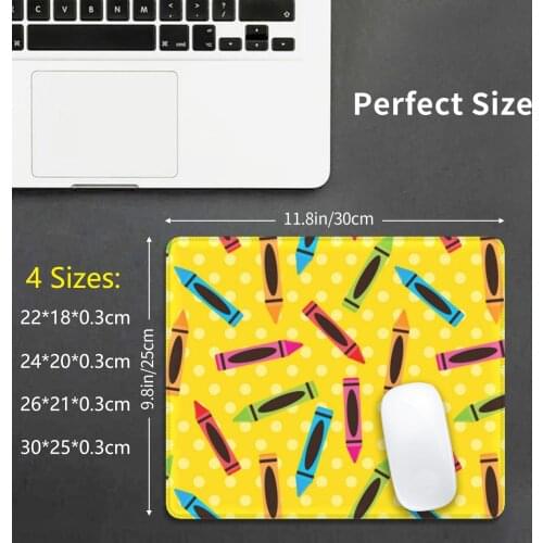 Back To School Neck Gaiter Crayons Yellow Neck Gaiter Copy Mouse Pad DIY Print Cushion Teacher Gift Back To
