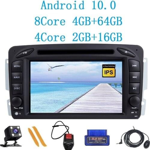 ZLTOOPAI For Mercedes Benz CLK W209 Multimedia Vito W639 Car Media Player GPS Navigation DVD FM Radio MP3 MP4 Bluetooth + Gift