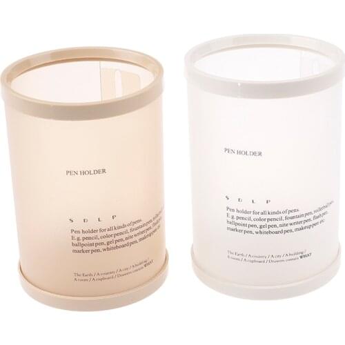 1PCS Pen Holder Creative Detachable Cylindrical DIY Desktop Storage Box Student School Supplies Storage Pen Holder