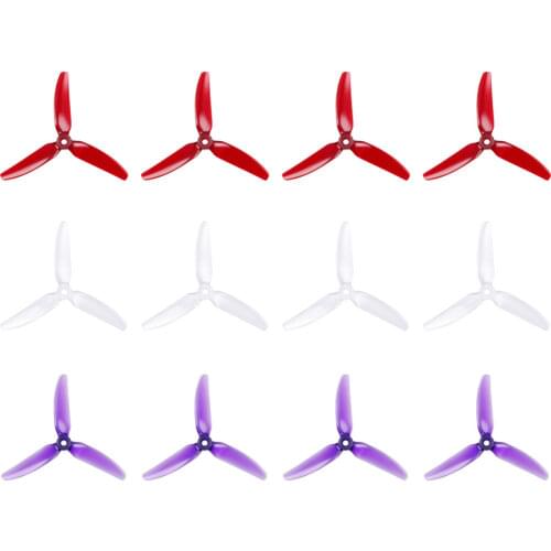 20pcs High Quality HQ 5X4.3X3 5043 5 inch 3 blade/tri-blade POPO propeller compatible T-motor F40 PRO II for FPV RC Racing drone