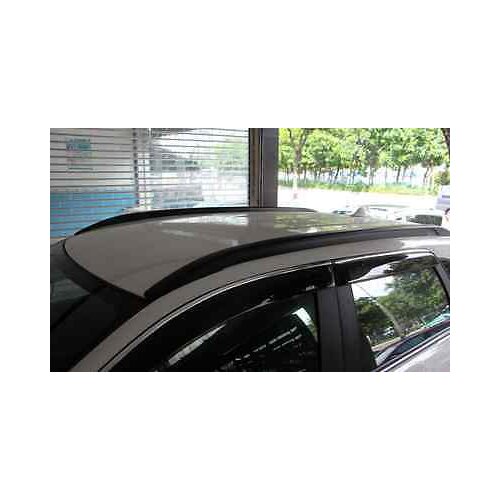 Black Roof Rack Side Rails Luggage bars decors For ASX / Outlander Sport 2010-2015