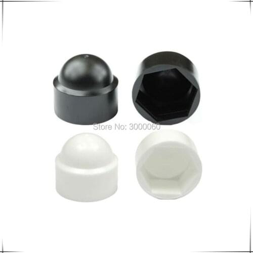 M8*12mm(AF) Colorful Plastic Nut Bolt Cover Decorative Nut Cap Cover For Hex Bolt Nut 100pcs/lot