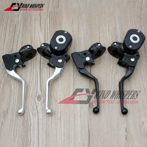 Motorcycle Clutch mirror holder Brake Master Cylinder Levers For Harley Davidson sportster IRON 883 1200 48 72 XL 2004-2013