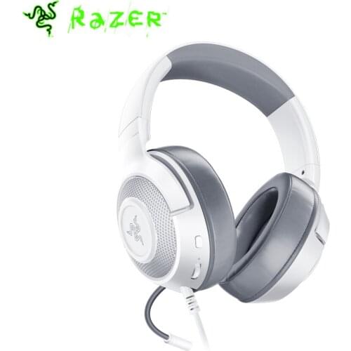 Razer Kraken X-Mercury Gaming Headset 7.1 Surround Sound Headset with Bendable Cardioid Microphone 40mm Driver Unit Headphones