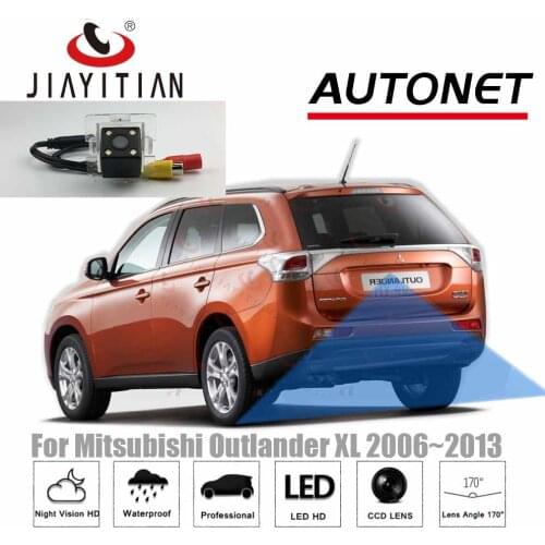 JIAYITIAN Rear View Camera For Mitsubishi Outlander xL2006~2013/CCD/Night Vision/Reverse Hole/Reverse Camera/Backup Camera