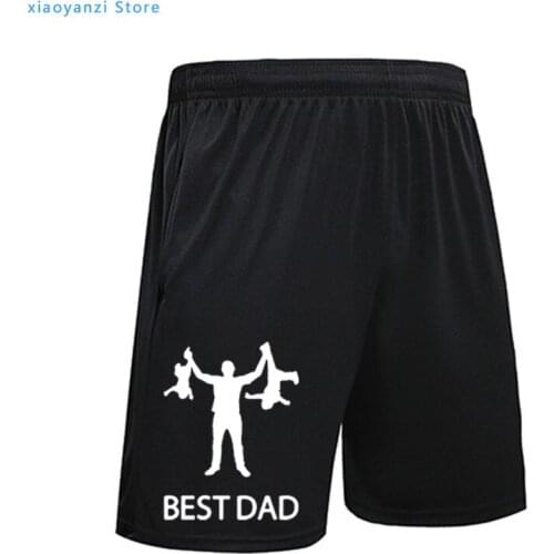 Best Dad shorts Funny Design Father Day printed pants Fashion Gift short sportswear