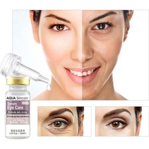 New Arrival Eye Care Serum Anti-Puffiness And Dark Circle Anti-Aging Eye Skin Care Products 10ml