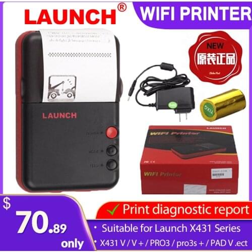 2019 New Arrival Original X-431 V Mini Printer For Launch X431 V mini Printer Box Record work with wifi Free Shipping