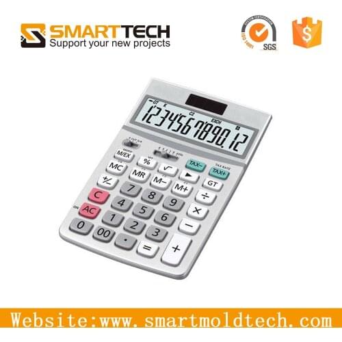 Precision OEM plastic injection molding calculator shell moulding