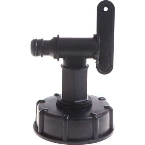 Thread Plastic IBC Tank Tap 1000L IBC To 1/2"(15mm) Adapter Garden Irrigation Connection Valve Hose Switch Fittings