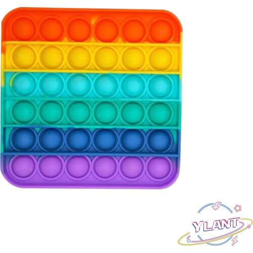 Reliver Stress Push Pops Bubble Sensory Toy Autism Funny Anti-stress Needs Squishy Stress Reliever Toys Adult Kid POP YOU Fidge